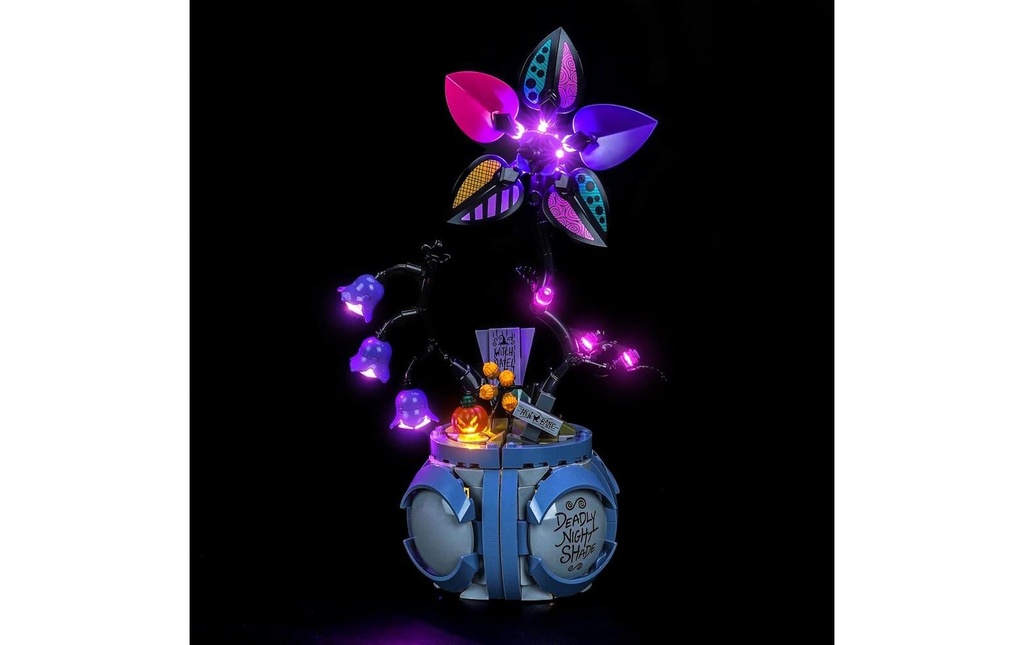 BrickBling Lumières-LED pour LEGO® 43288 Disney Le pot de fleurs de Sally