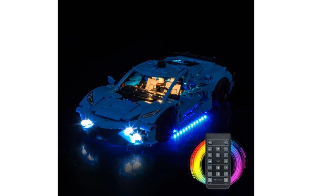 BrickBling Lumières-LED pour LEGO® 42217 Chevrolet Corvette