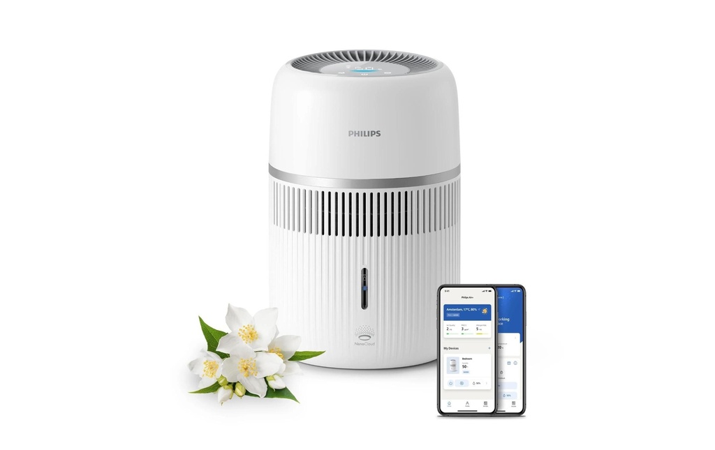 Philips Humidificateur 4000 Series HU4210/04 Blanc