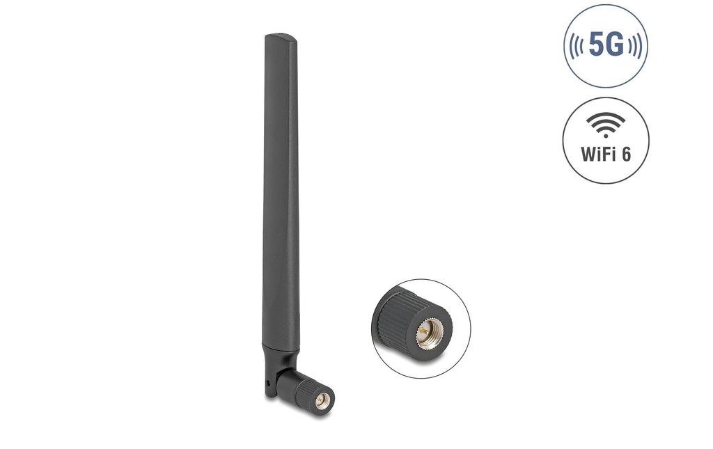 Delock Antenne SMA 4.1 dBi Rayonnement omni directionnel