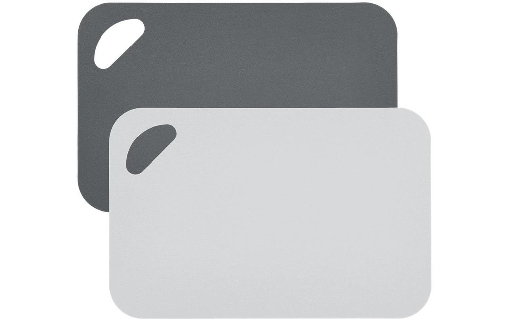 Zeller Present Kits de planches à découper Anthracite/gris 19 cm  x 29 cm