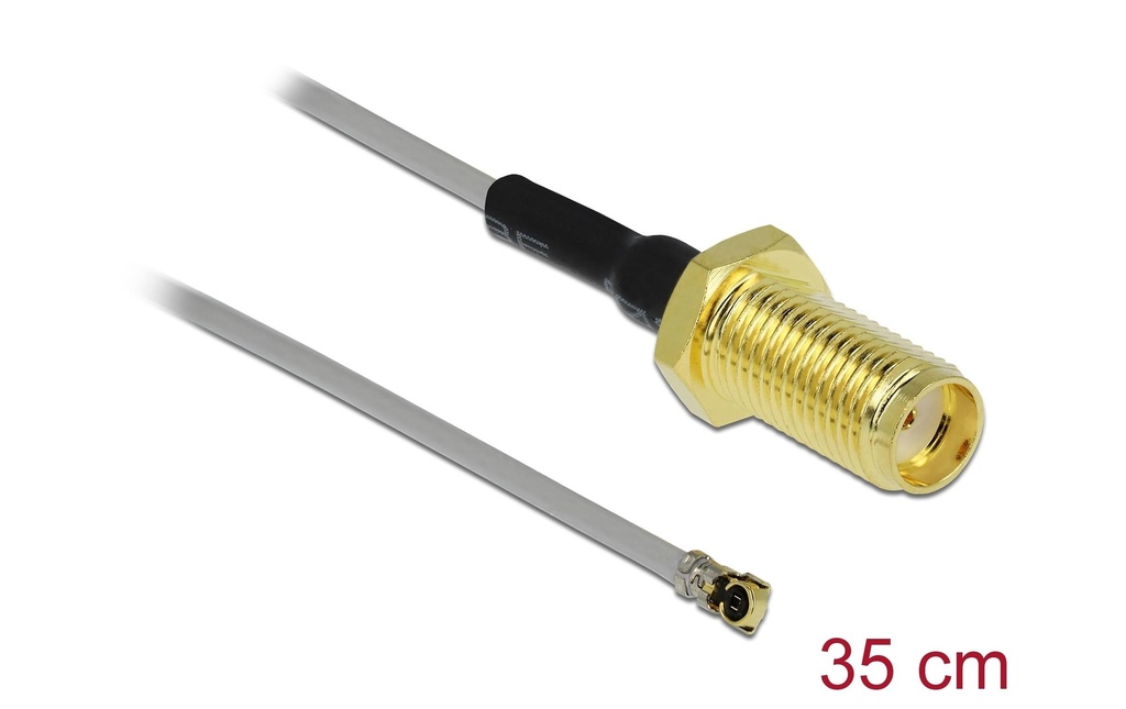 Delock Câble d'antenne SMA/MHF 4L à I-PEX, 0.35 m