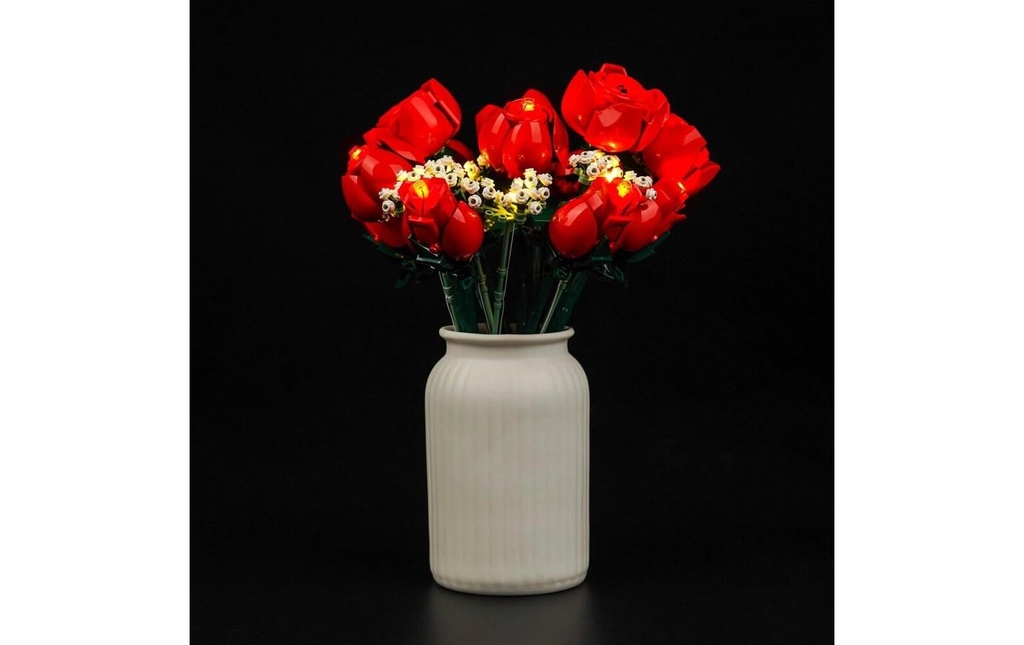 BrickBling Lumières-LED pour LEGO® 10328 Bouquet de roses