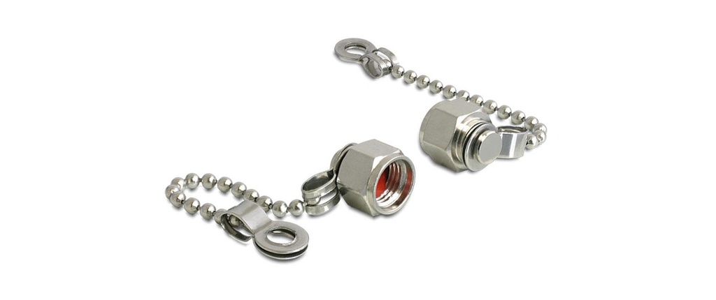 Delock Bouchon de fermeture SMA/RP-SMA Douille (f) - SMA Douille (f)