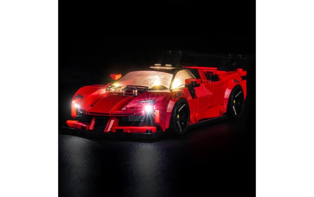 BrickBling Lumières-LED pour LEGO® 77254 Ferrari SF90 XX Stradale