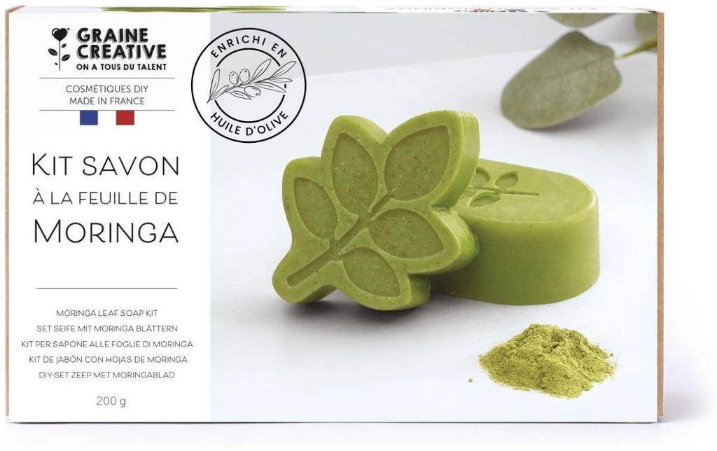 Graine Créative Graine Créative Kit DIY Savon Moringa 200 g