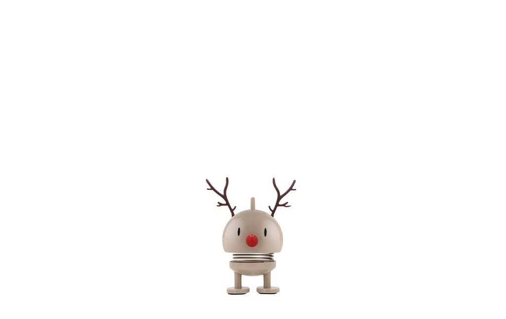 Hoptimist Objet à exposer Bumble Renne XS Beige