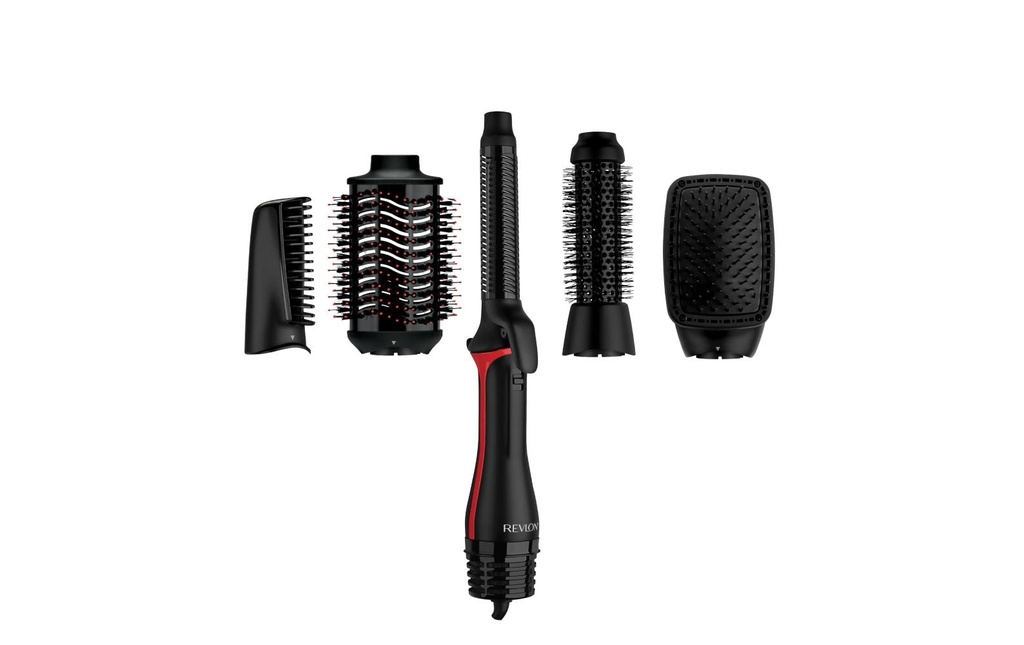 Revlon RVDR5371E Multistyler 5 en 1 noir rouge 1100 W
