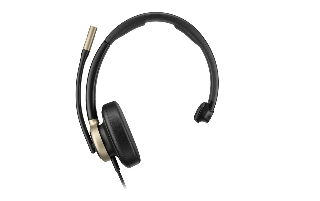 HP Mission 815 Mono-USB filaire On-Ear Noir