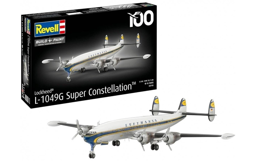 Revell Lockheed L.1049G Super Constellation Lufthansa 1:144