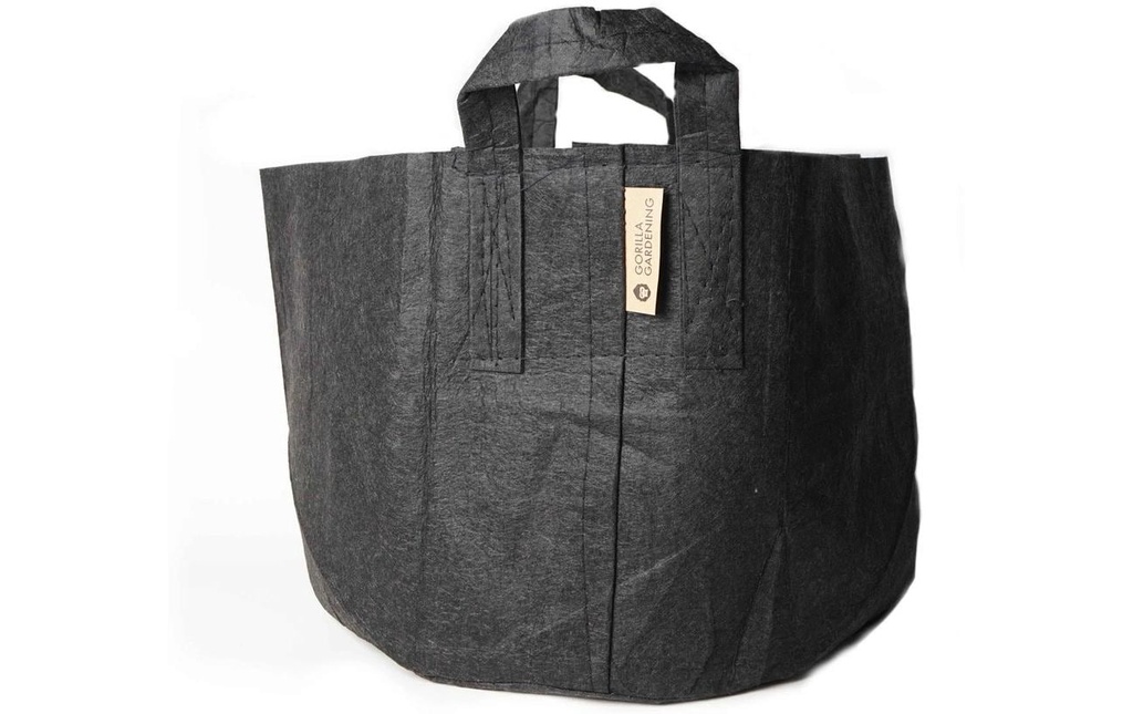 Gorilla Gardening Sac à plantes Noir