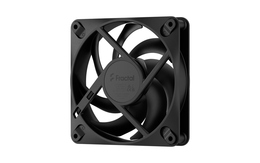 Fractal Design Dynamic 3 120 mm, noir, inversé