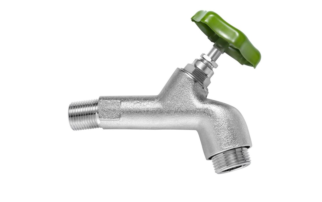 Laufen SIGA Robinet de jardin Laiton chromé avec volant