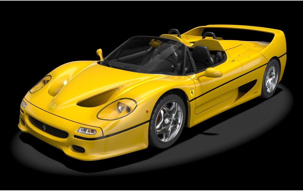 Pocher Ferrari F50 - Giallo Modena 1:8
