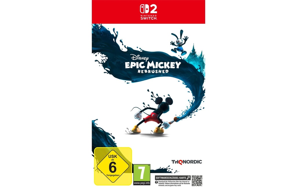 THQ Disney Epic Mickey: Rebrushed, Switch 2 (Carte de jeu)