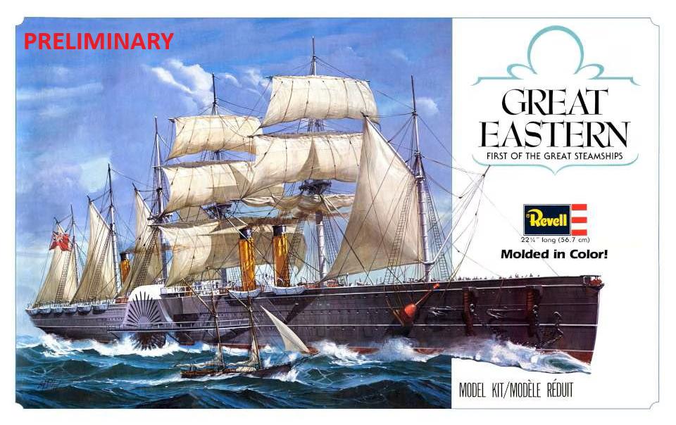 Revell Great Eastern - 75 ans de modélisation plastique 1:38