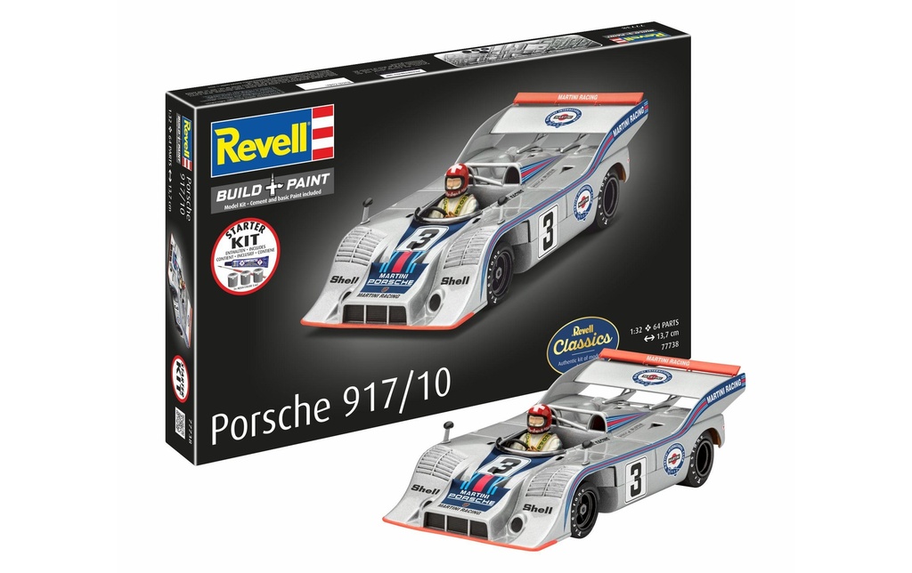 Revell Kit de démarrage Porsche 917/10 1:32