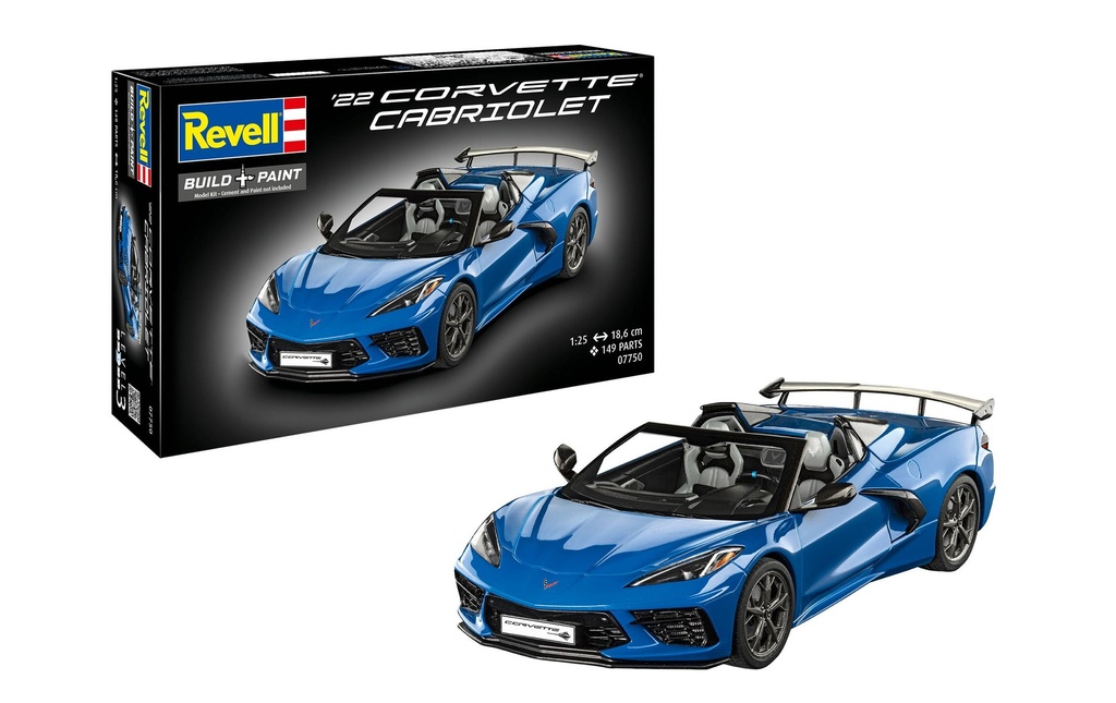 Revell Corvette C8 Cabriolet 1:25