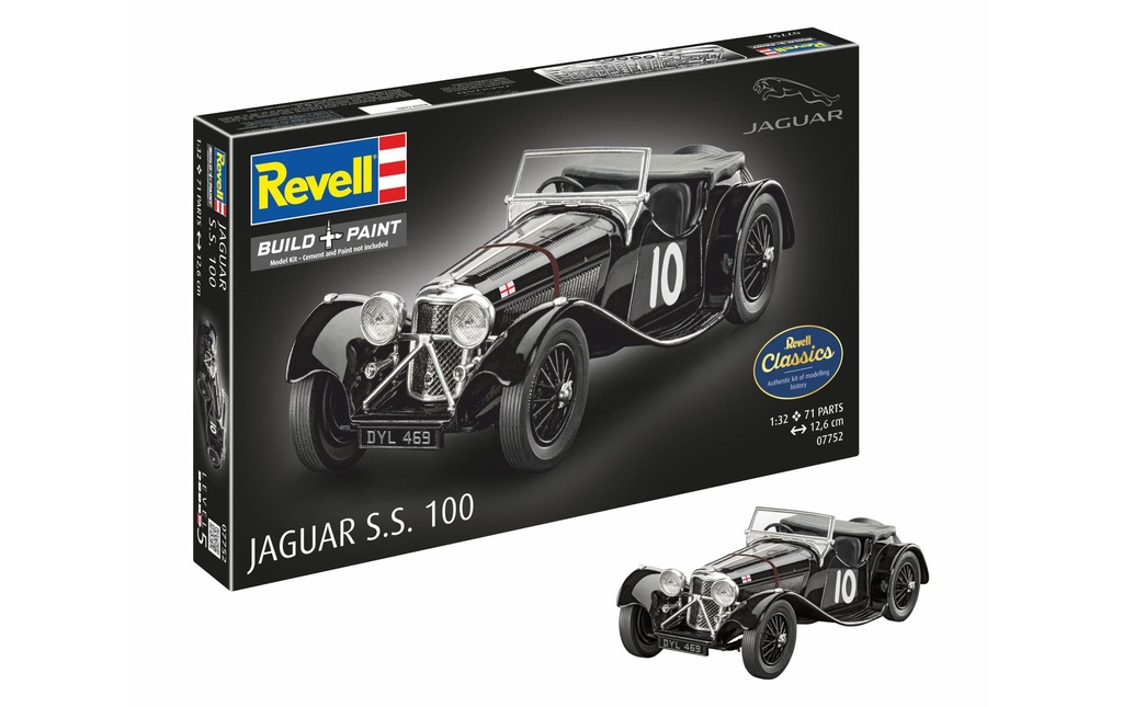Revell Jaguar SS 100 1:32
