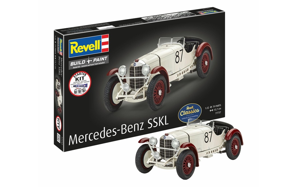 Revell Kit de démarrage Mercedes-Benz SSKL 1:32