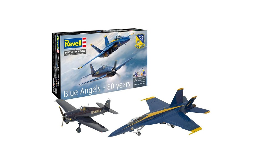 Revell Coffret cadeau Blue Angels - 80 Years 1:72