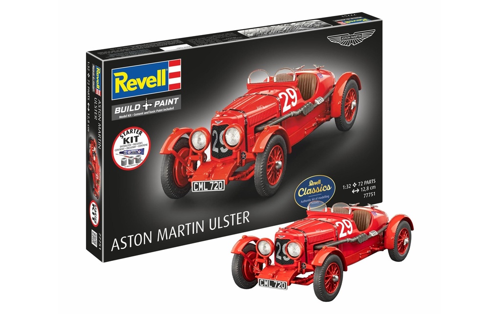 Revell Kit de démarrage Aston Martin Ulster 1:32