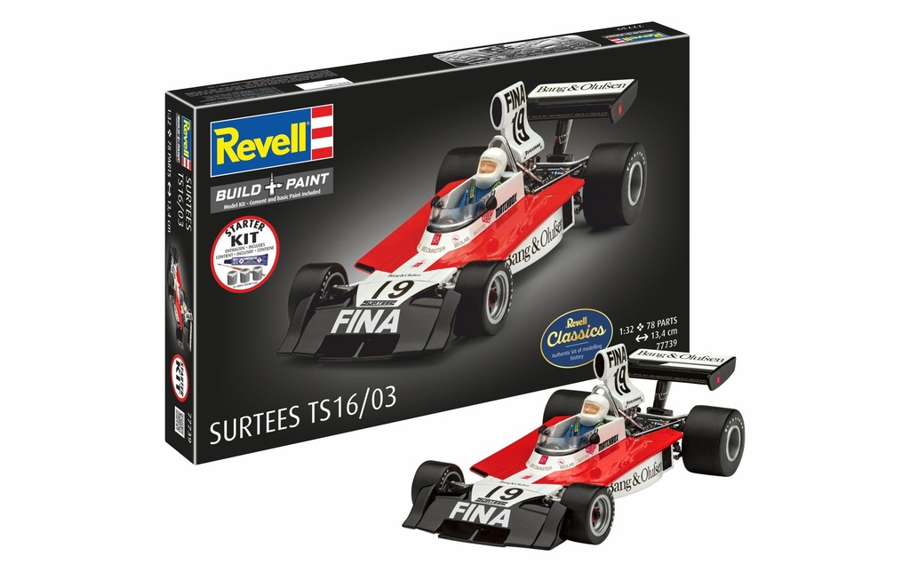 Revell Kit de démarrage Surtees TS16/03 1:32