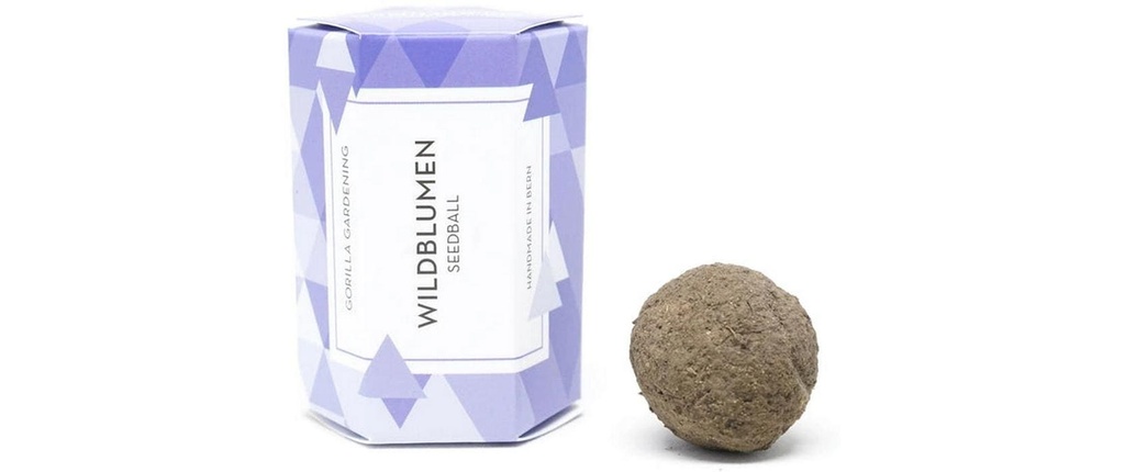 Gorilla Gardening Fleurs sauvages Seedball seul