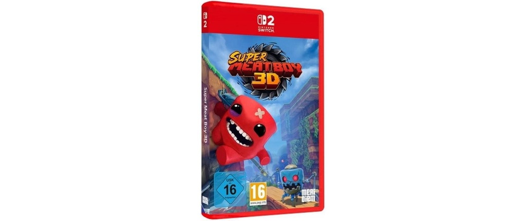 CentreSoft Super Meat Boy 3D, Switch 2 (Boîte)