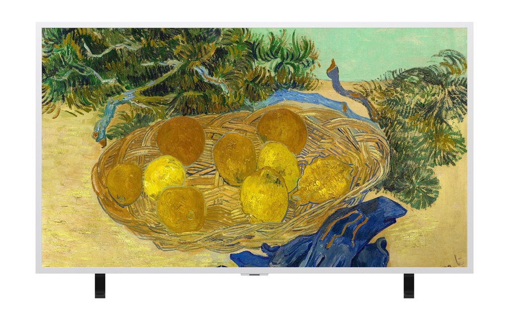 LG TV Gallery TV - 55" Lifestyle LCD with Frame / Snow White