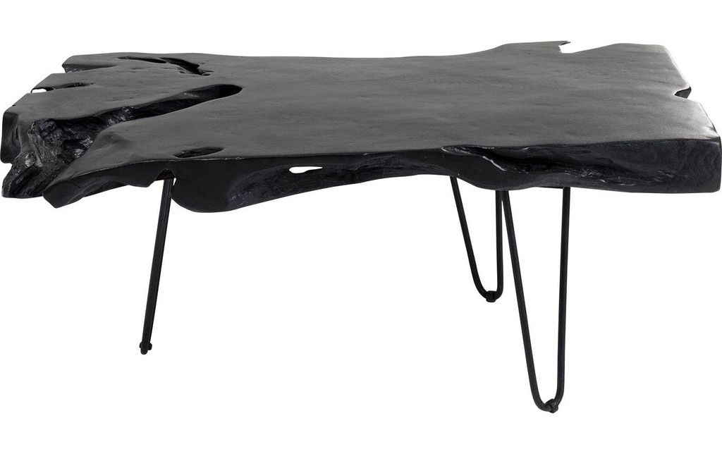 Kare Table basse Aspen 100 x 40 cm, noir