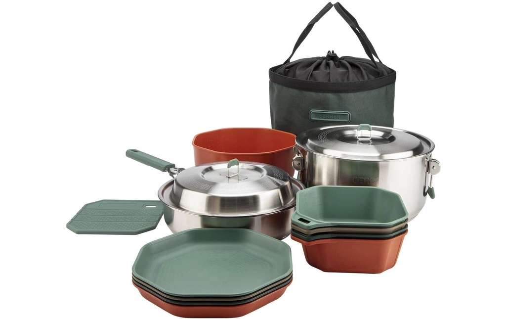 Gerber Kits de cuisine COMPLEAT 16 pièces, acier inoxydable