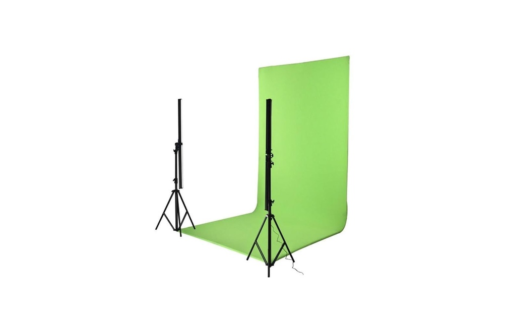 Nanlite Écran vert en forme de L Courbe en L Vert 220 cm