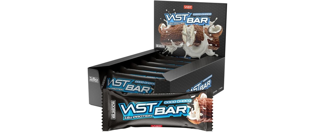 VAST Barre Bar VAST Chocolat, 12 x 45 g