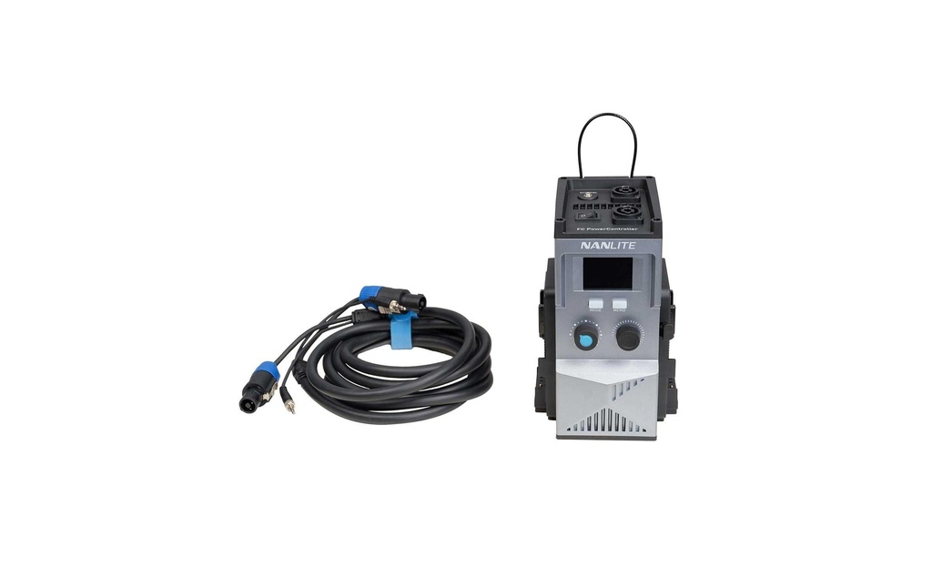 Nanlite Contrôleur de puissance FC Adaptateur secteur Chargeur V-Mount