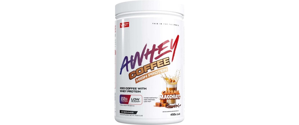 VAST Poudre AWhey Caramel/Café 450 g