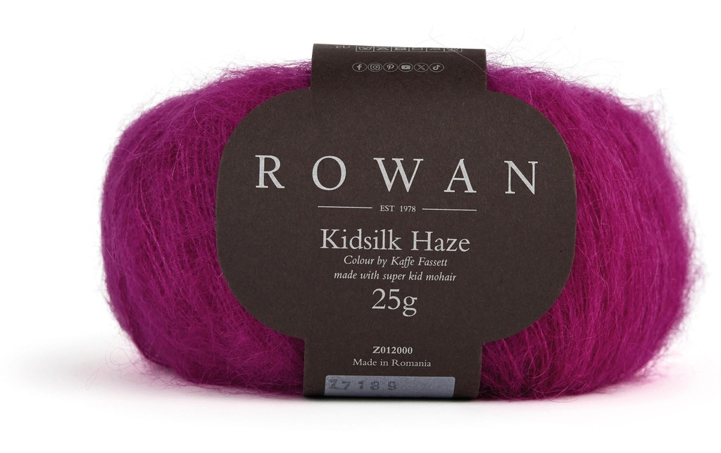 Rowan Laine Kidsilk Haze 25 g, 210 m, pourpre