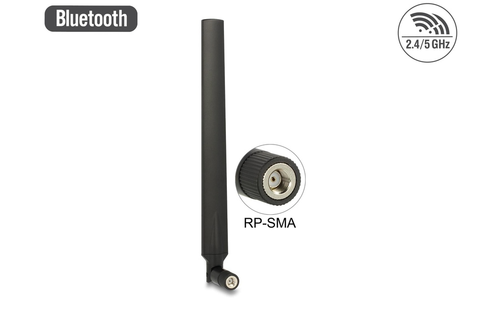 Delock Antenne RP-SMA 7 dBi Rayonnement omni directionnel