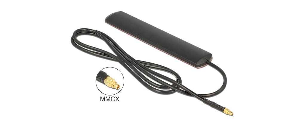 Delock Antenne LTE MMCX 3 dBi Rayonnement omni directionnel
