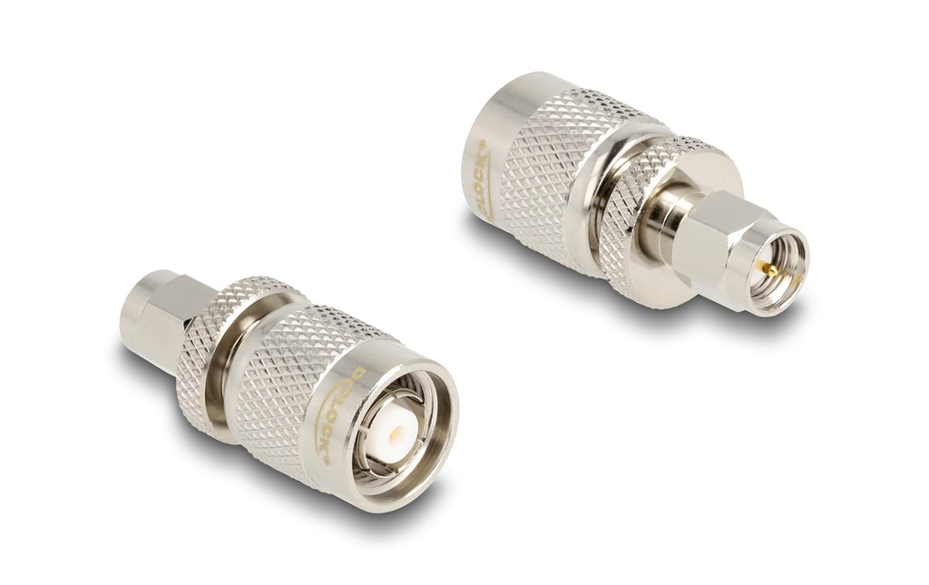 Delock Adaptateur RP-SMA Connecteur (m) - RP-TNC Connecteur (m)