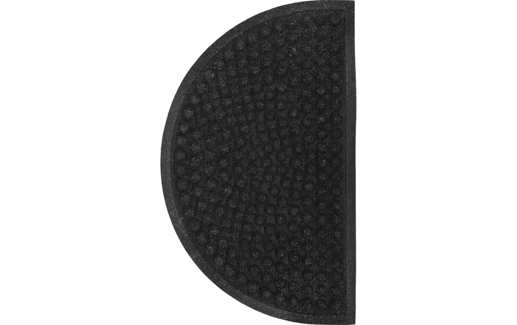 House Doctor Tapis de sol Entry, 75 x 45 cm, noir