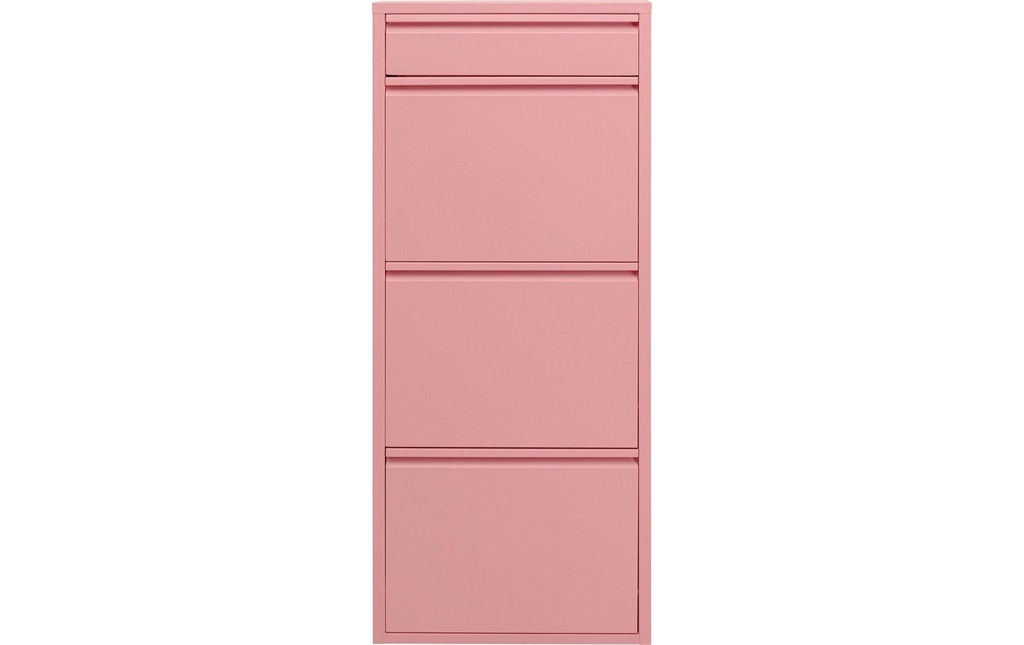 Kare Armoire à chaussures Caruso 3 Plus 1, Rosa