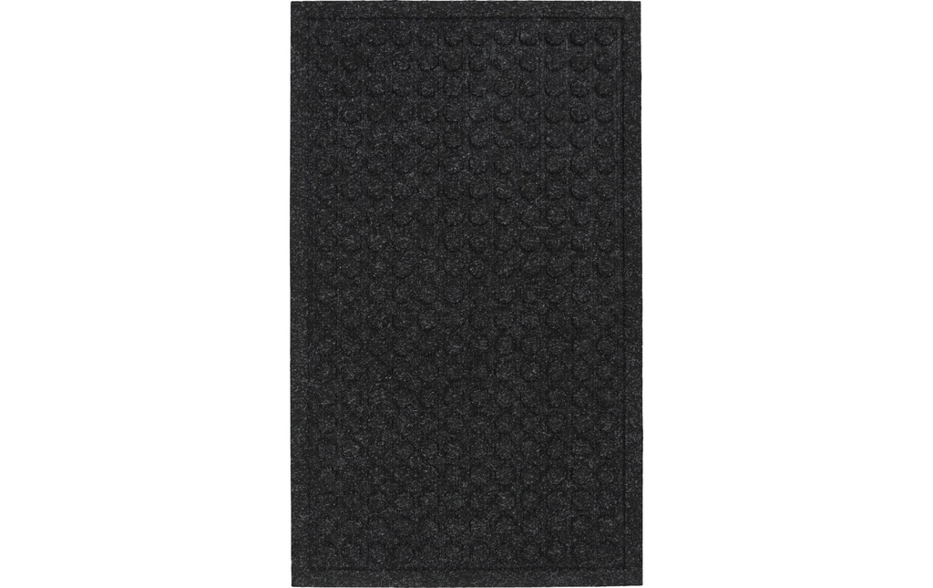 House Doctor Tapis de sol Entry 75 x 45 cm Noir