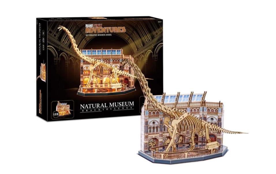 Revell Tiny Adventures - Musée naturel Brachiosaurus Bois