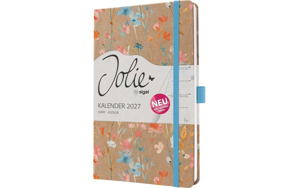 SIGEL Agenda JOLIE A5 Blue Floral