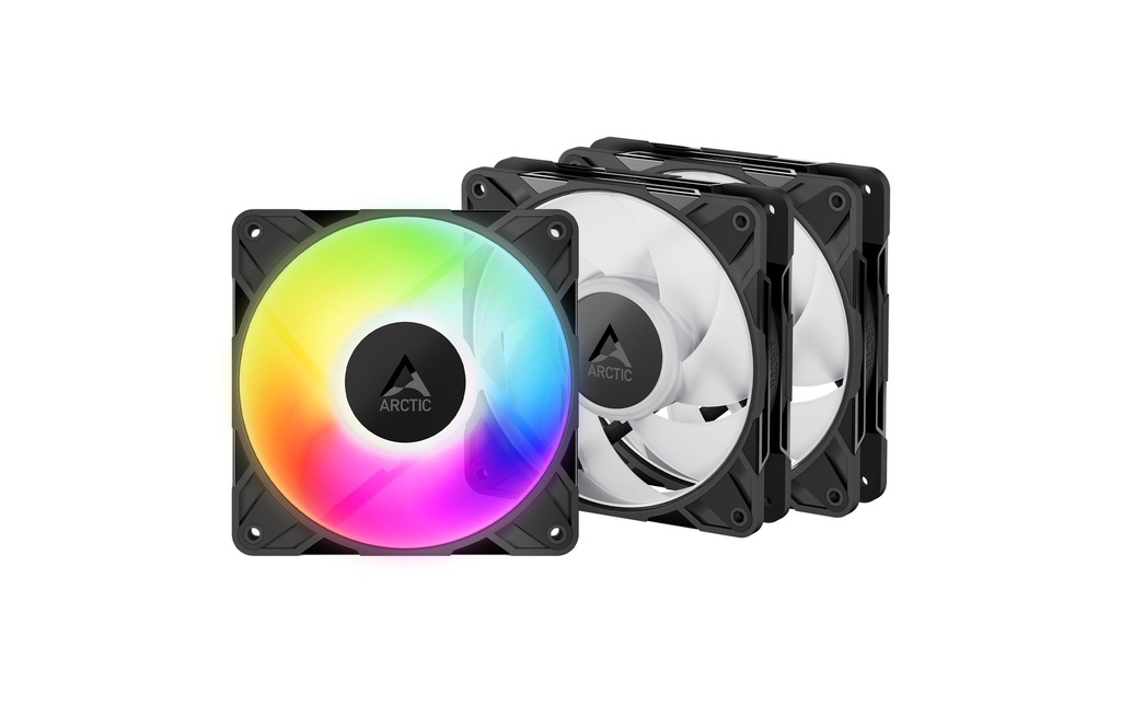 Arctic Cooling Ventilateur PC P12 Pro A-RGB LN Paquet de 3
