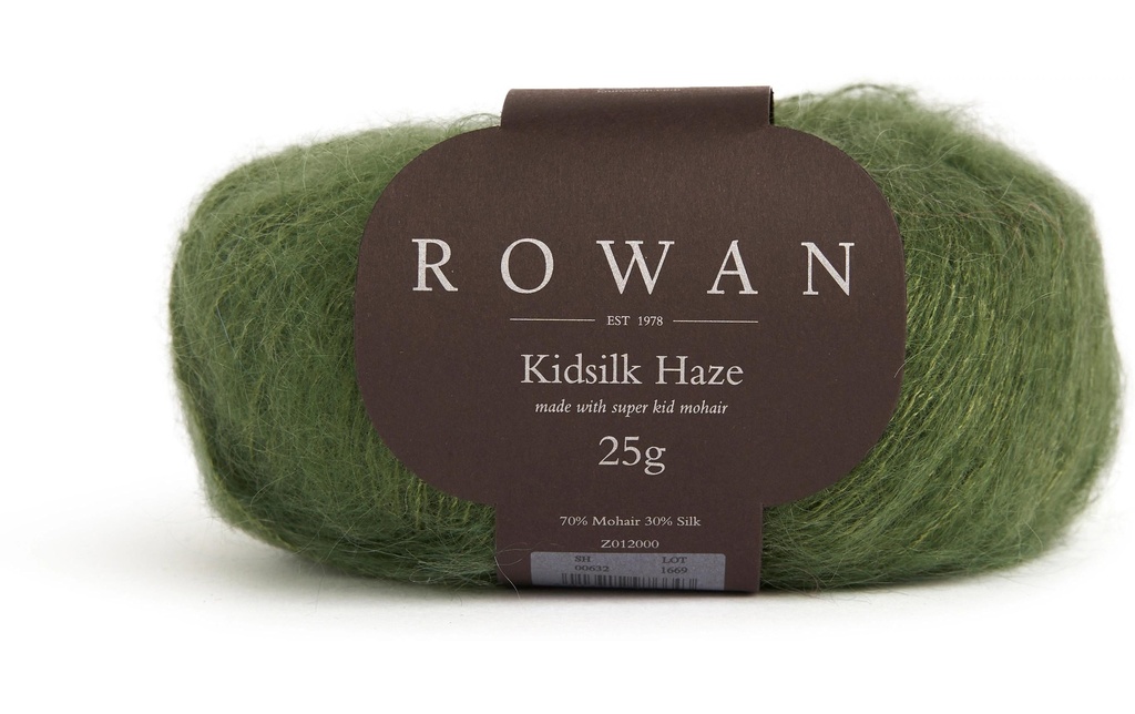 Rowan Laine Kidsilk Haze 25 g, 210 m, olive