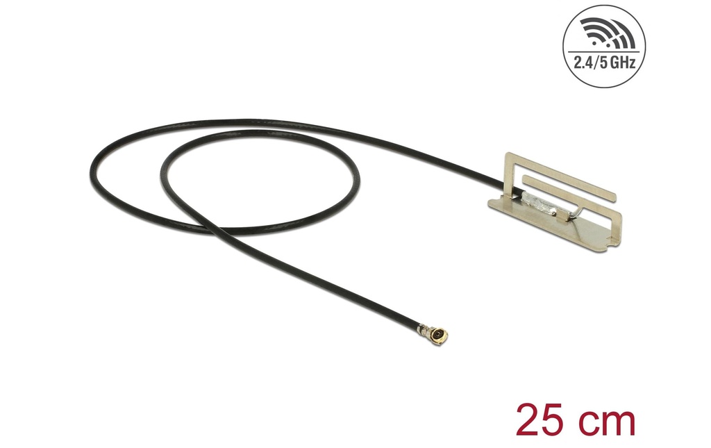 Delock Antenne I-PEX/MHF 4L 1.6 dBi Rayonnement directionnel