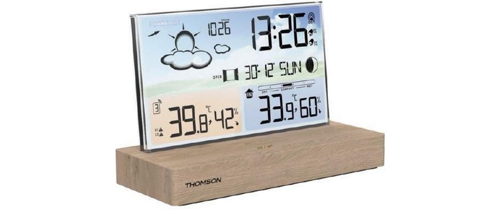 Thomson CT600 avec réveil bois plastique