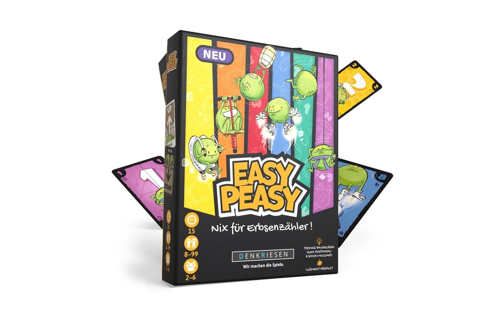 Denkriesen Jeux de cartes Easy Peasy -DE-
